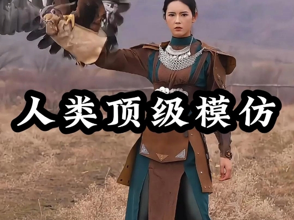 人类的满级模仿，看着容易...