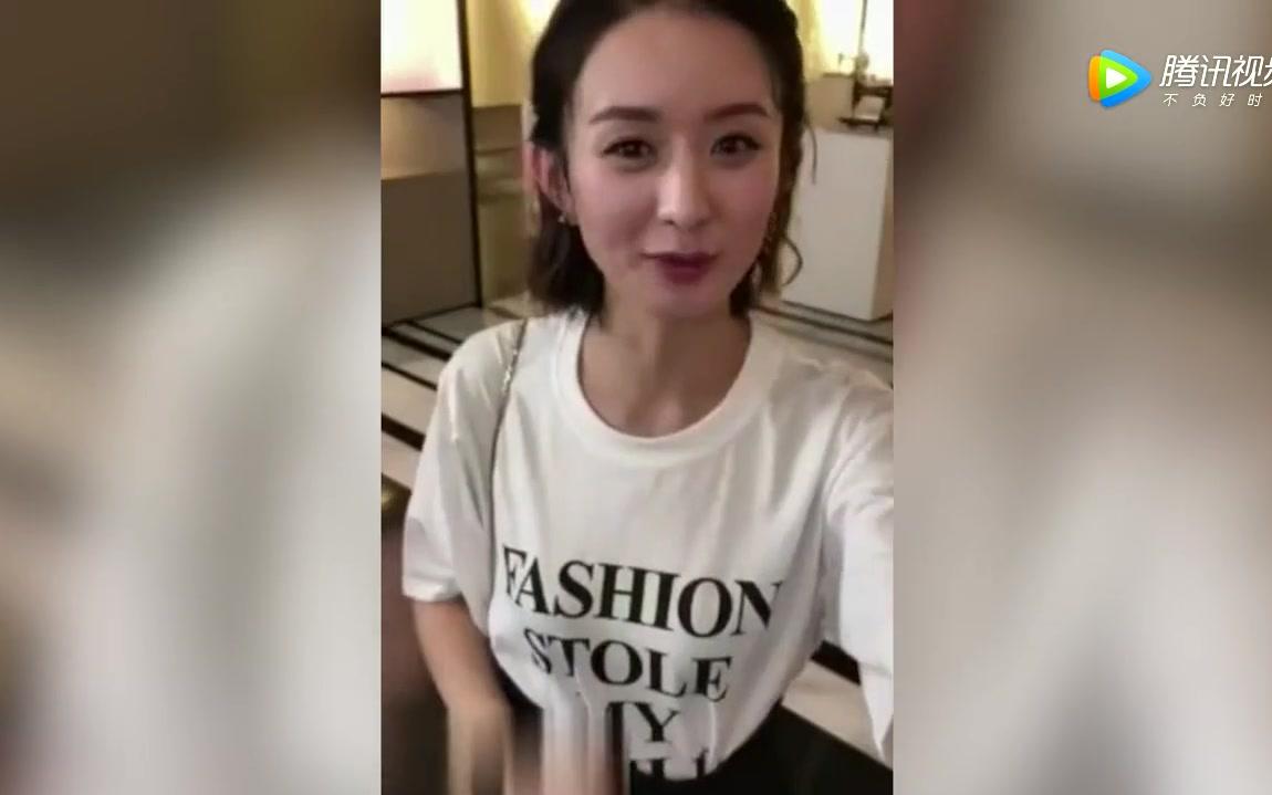 原来这才是赵丽颖本人说话...