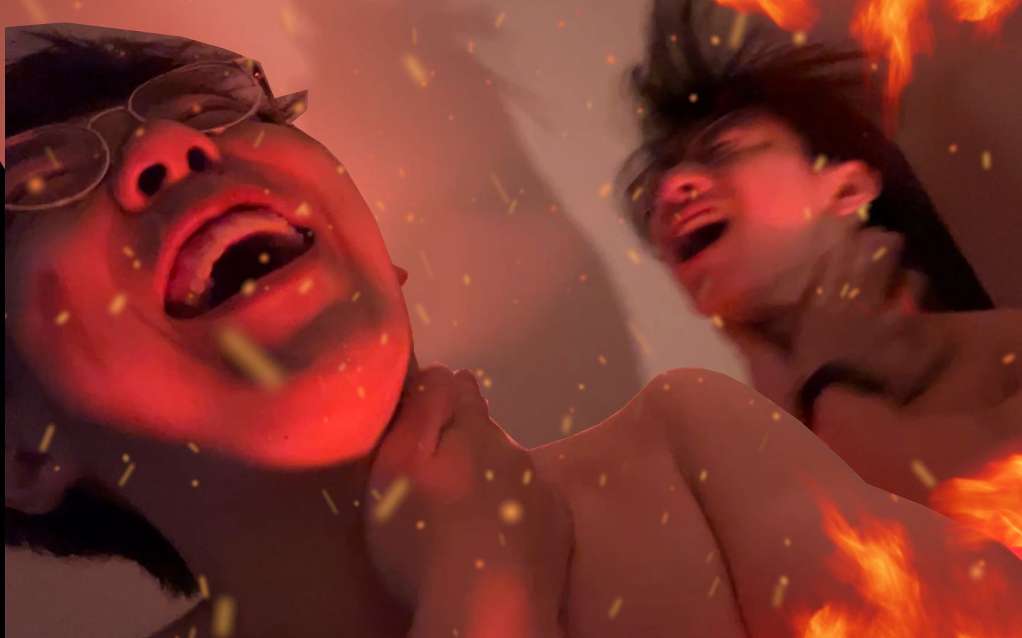 烧 死 我 了