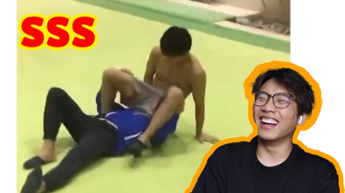 《摔 跤 级》不要笑挑战...