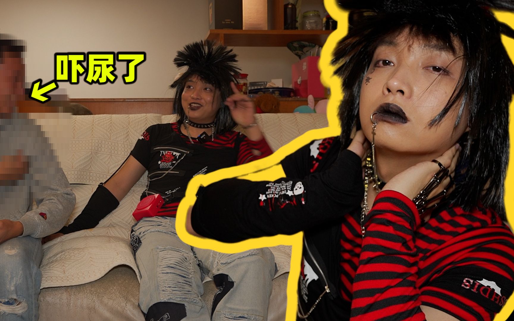 挑战过年穿成这样去亲戚家...